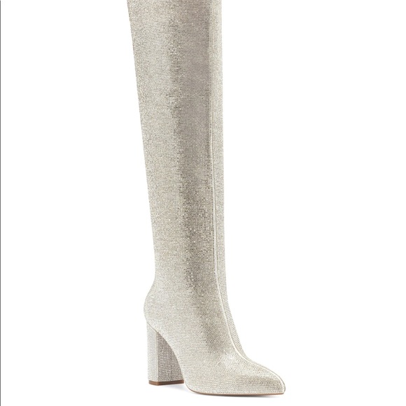 inc rhinestone boots